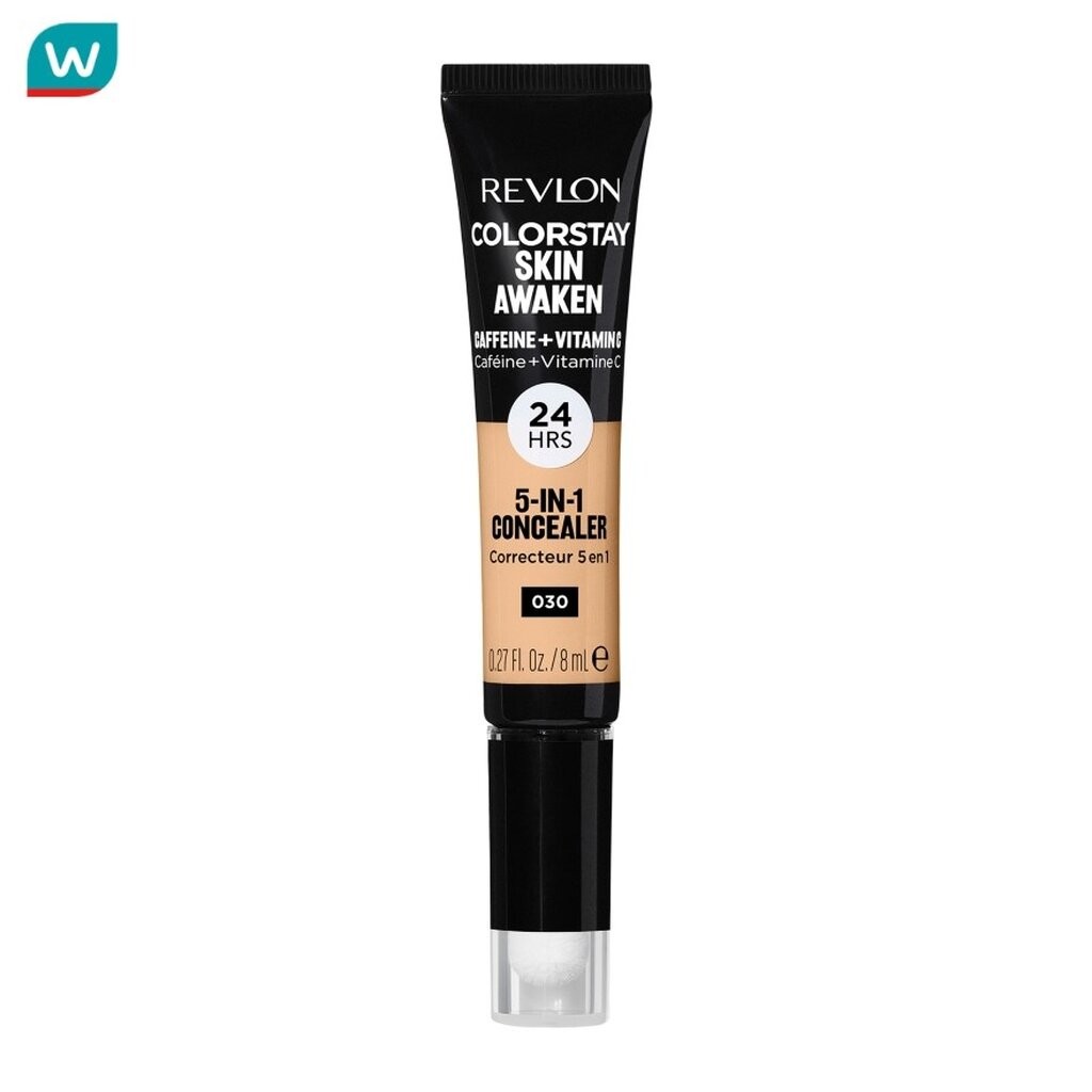 Revlon เรฟลอน คัลเลอร์สเตย์ อเวคเคน คอนซีลเลอร์ 8มล. 030 ไลท์ มีเดียม