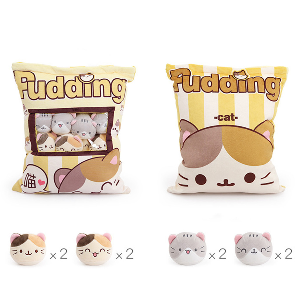 แมวโยนหมอนของเล่นตุ๊กตาทนทานตกแต่งของเล่นตุ๊กตา