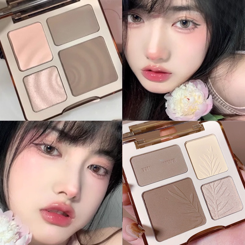 XIXI คอนทัวร์ พาเลทคอนทัวร์ ไฮไลท์เฉดดิ้ง พาเลทไฮไลท์เฉดดิ้ง สร้างมิติ12g คอนทัวร์All in one B34