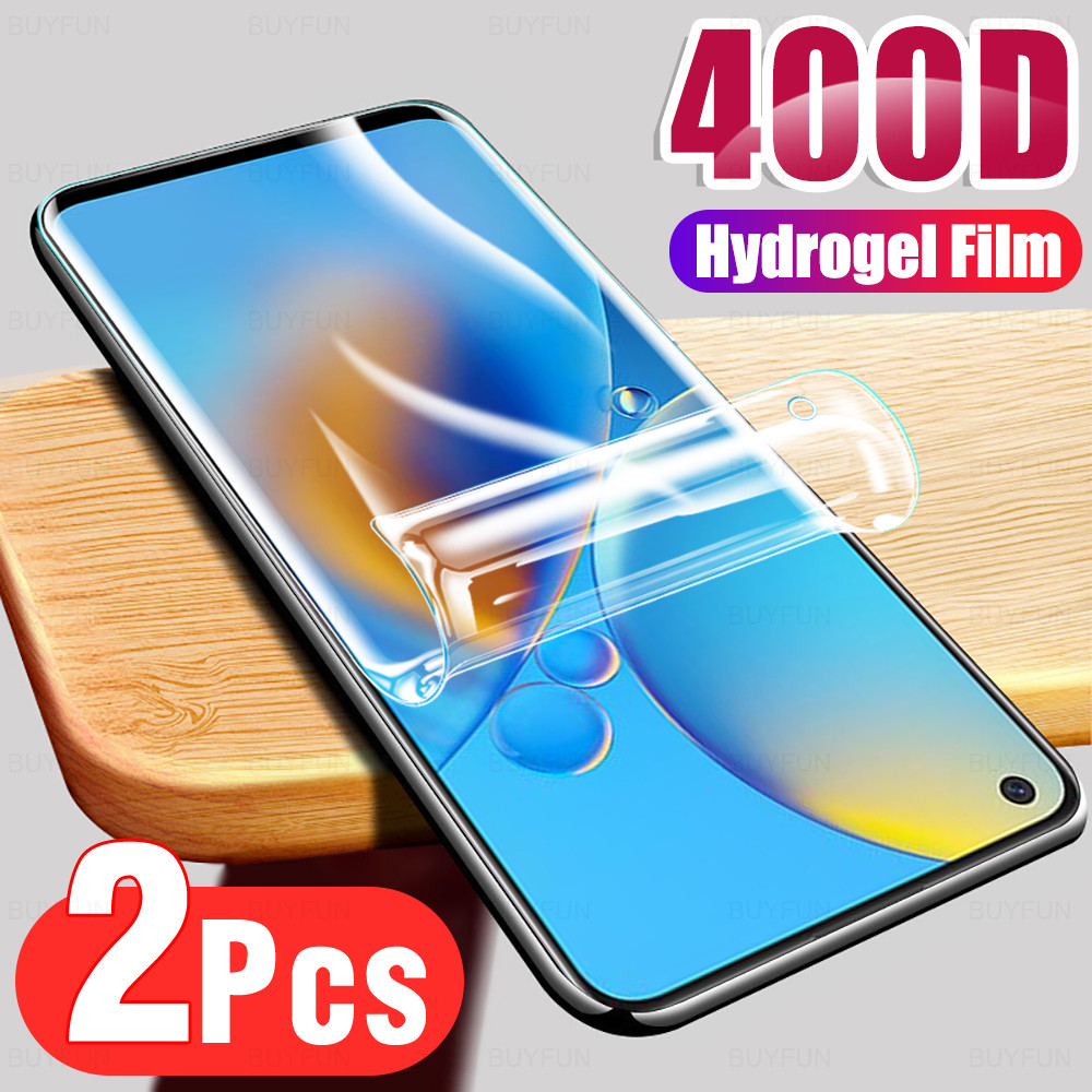 Oppoa93 Oppo74 OppoA55 OppoA52 400D HD Clear Soft Hydrogel ฟิล์มสําหรับ Oppo A93 A92 A74 A72 A56 A55