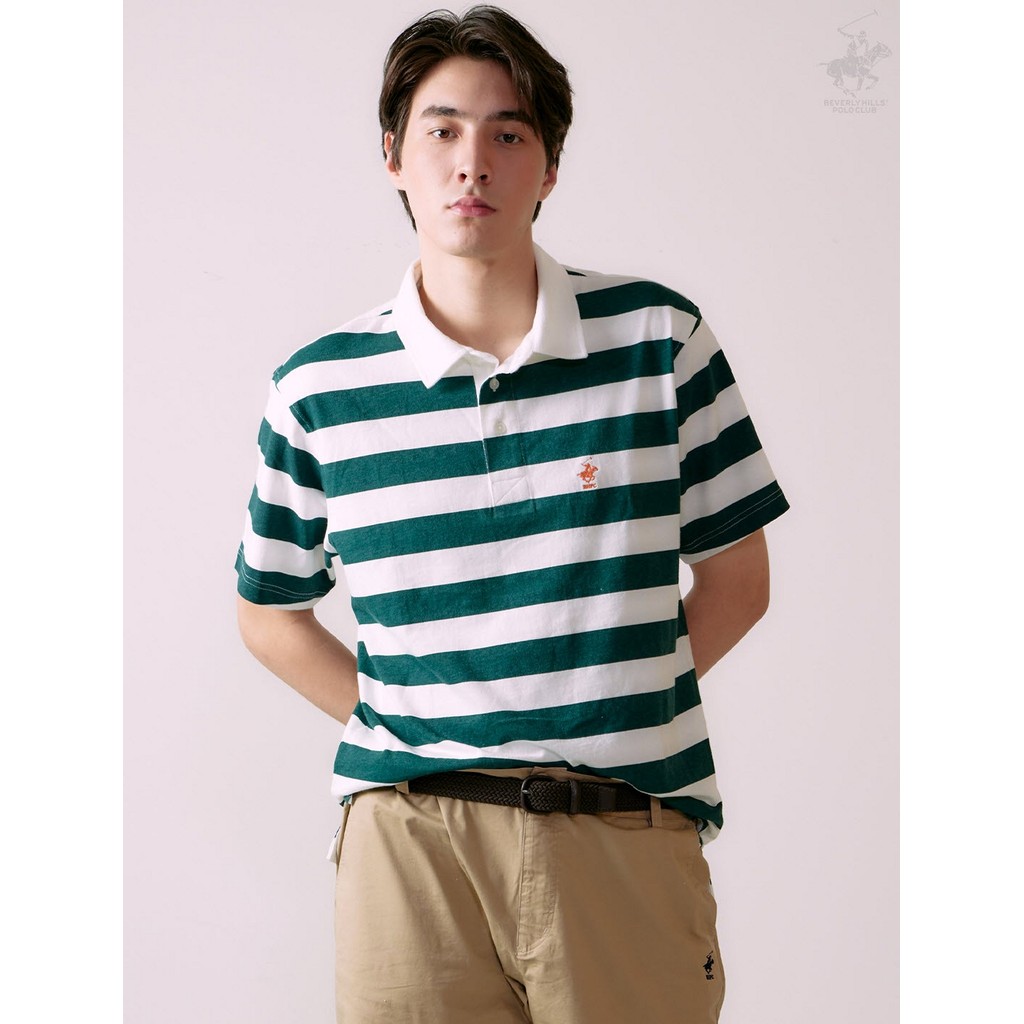 BEVERLY HILLS POLO CLUB New Arrivals!! เสื้อโปโลแขนสั้นผู้ชาย รุ่น BN8A001