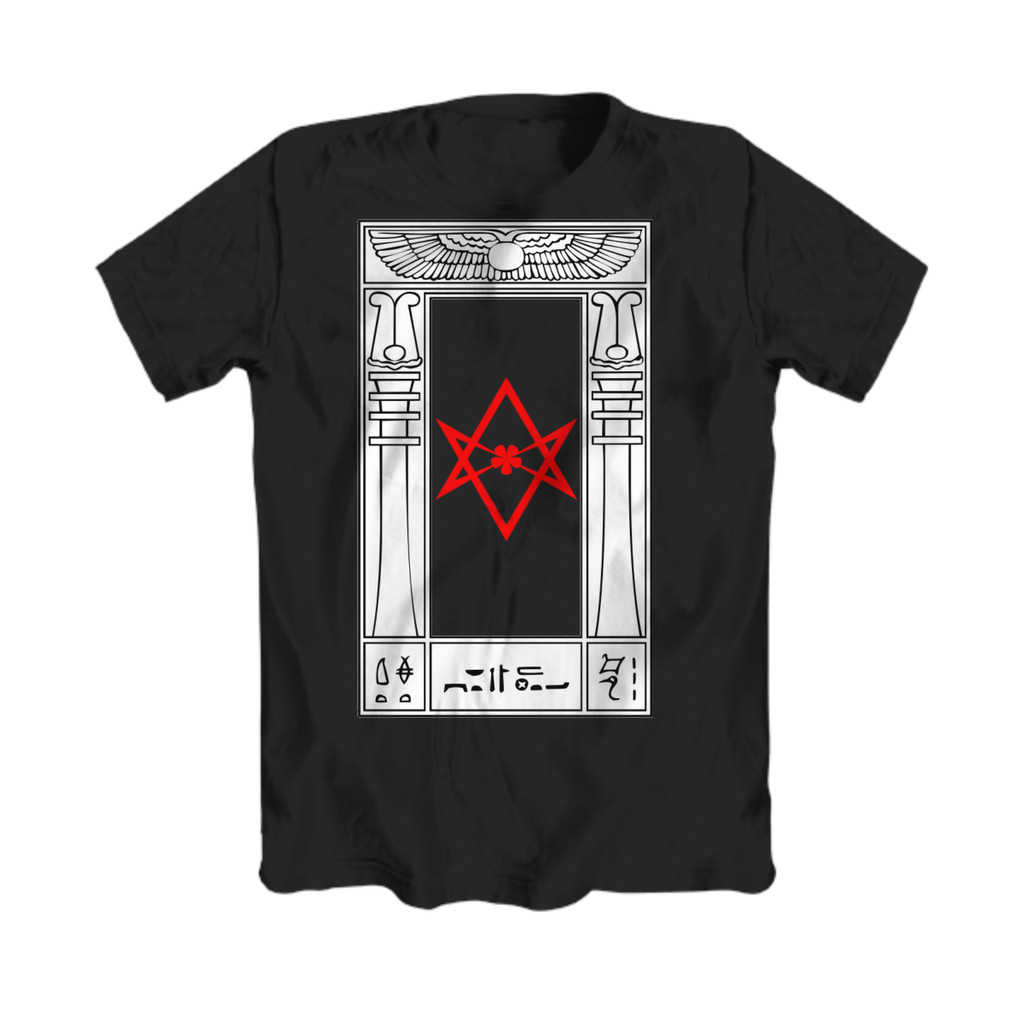 เสื้อสัญลักษณ์ Portal Thelema - Aleister Crowley Ordo Templi Orientis Magick Tee