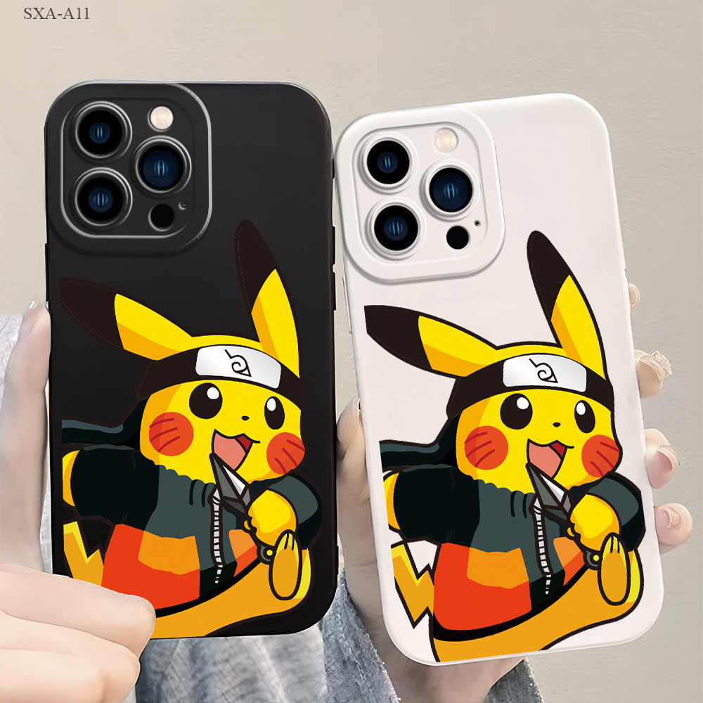 Samsung Galaxy A55 A11 A12 A13 A23 A32 A51 A71 A52 A52S A50 A50S A30S A53 A02S A03 A03S A04 4G 5G เคสซัมซุง Pikachu เคส