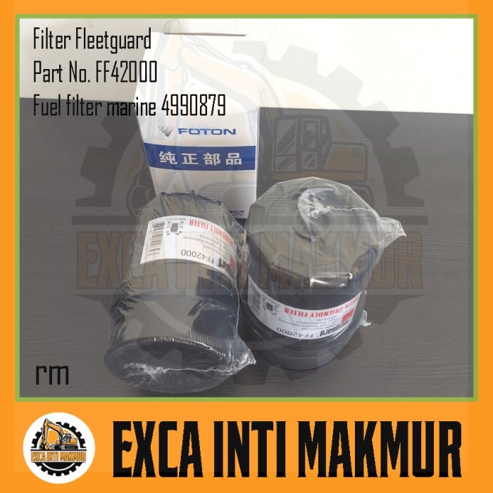 Ff42000 Fleetguard ตัวกรองเชื้อเพลิง FF 42000 ประสิทธิภาพสูง 4990879