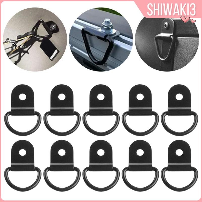 10 ชิ้น รูปตัว D ผูกลงสมอ ฟิตติ้ง สําหรับรถพ่วง RV - รูปที่ 2