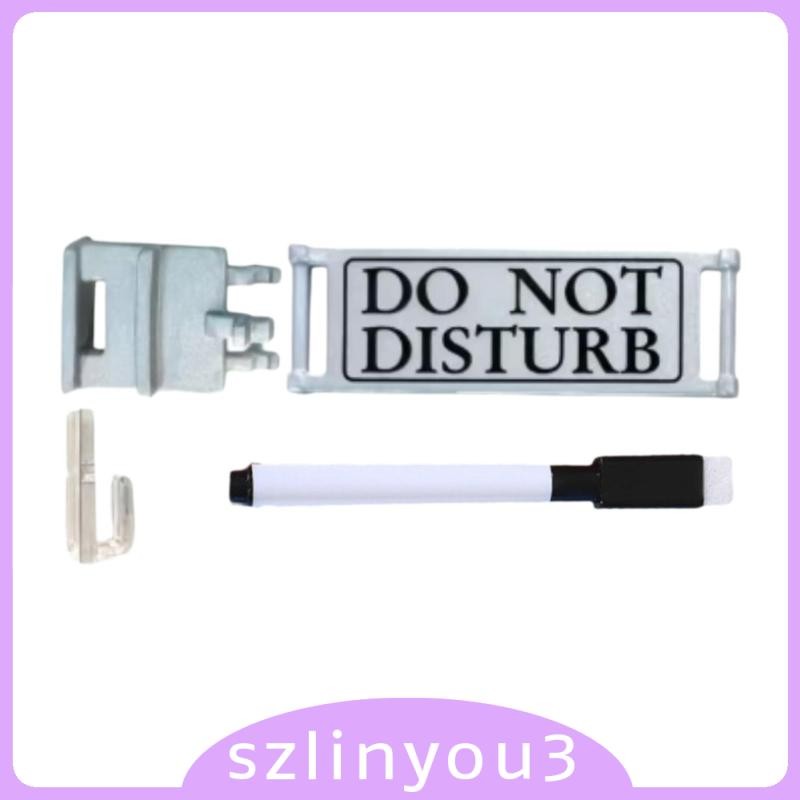 [Szlinyou3] ป้าย Do Not Disturb ป้ายประตูความเป็นส่วนตัวที่ทนทานสําหรับการประชุมทางสํานักงาน