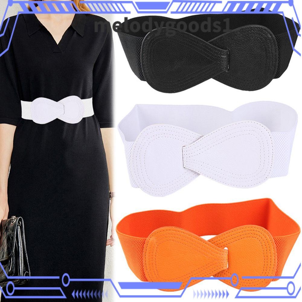 Melodygoods1 สายรัดเอว ประณีต Casual Fashion Bowknot Waistband