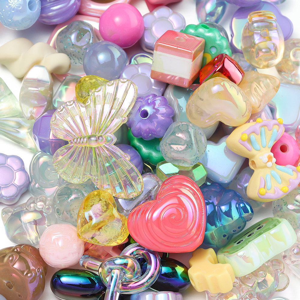 St. kunkka 20g ผสมสไตล์ลูกปัดผสมลูกปัดที่มีสีสันลูกปัดหลวมแฟชั่น Charm DIY เครื่องประดับทําสร้อยคอสร้อยข้อมือ