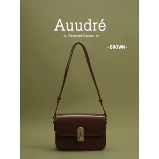 Auure Retro กระเป๋าผู้หญิง 2026 สไตล์ใหม่ฤดูใบไม้ผลิฤดูร้อน All-Match One-Shoulder Messenger กระเป๋าสี่เหลี่ยมเล็กกระเป๋า