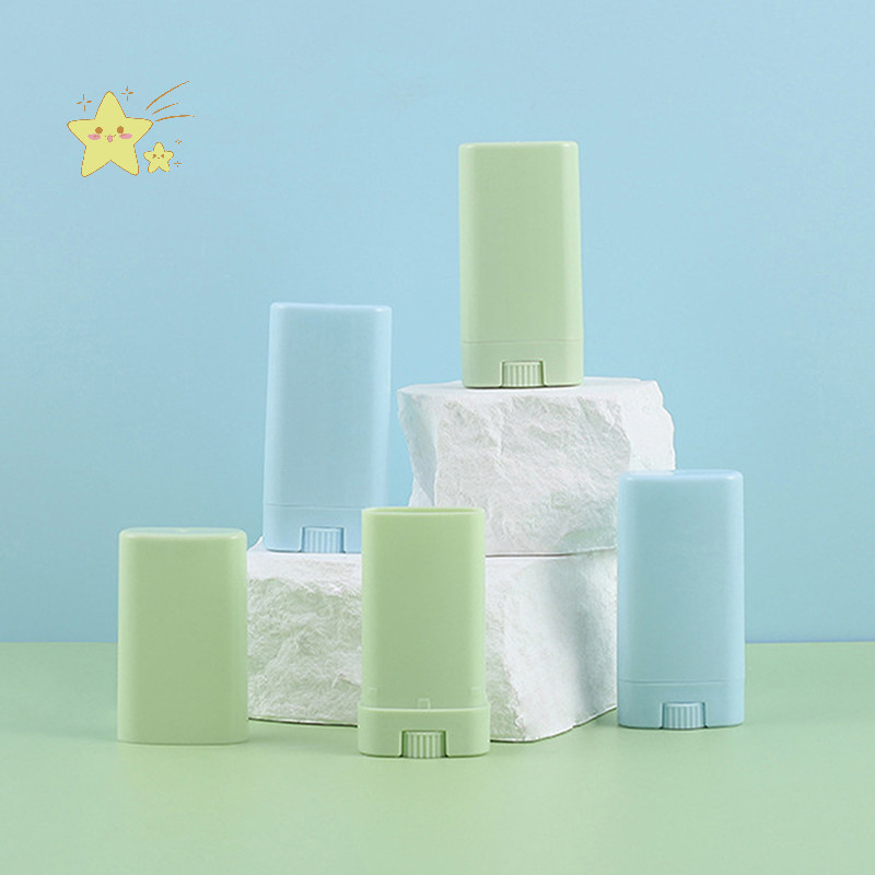 [JBTH] Antiperspirant Tube Oval Lip Balm Tubes พร้อมฝาปิดพลาสติก Lip Balm Tubes ภาชนะบรรจุที่ว่างเปล่า 15g Chap Tubes [JB]