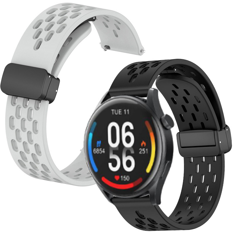 สายรัดสําหรับ SoundPEATS Watch 4 Smartwatch สายซิลิโคนสายรัดข้อมือแบบนุ่ม Quick Release เข็มขัดอุปกรณ์เสริมสร้อยข้อมือ