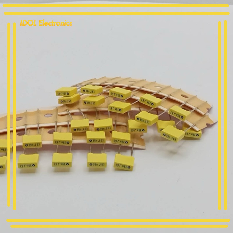 ราคาถูก! โพลี33Nj63 33nf 100v แพคละ 10 ชิ้น สินค้าถ่ายจากงานจริง ส่งจากไทย