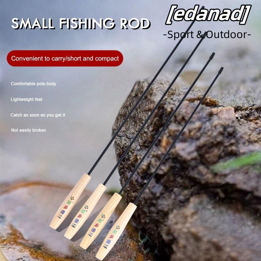 Edanad เบ็ดตกปลาครบชุด, คันเบ็ดหล่อตกปลา Pole ชุดเบ็ดตกปลา, เด็ก 1.2/1.5/1.8/2.1m แก้ว Fibre Carbon Fibre Feeder Rod Combo ตกปลา