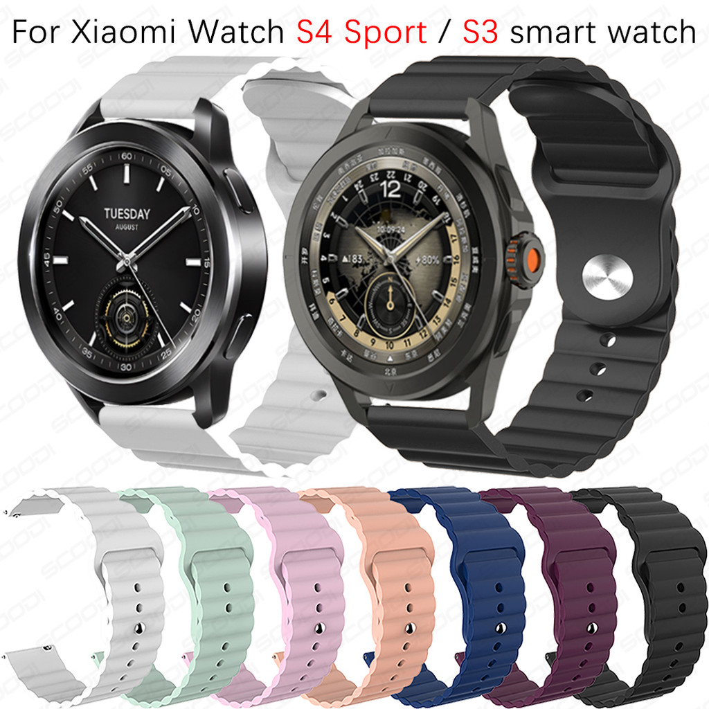 สีใหม่สําหรับ Xiaomi Watch S4 Sport / S3 / S2 / S1 Active / S1 Pro / Color 2 Sport Youth Soft Rubber