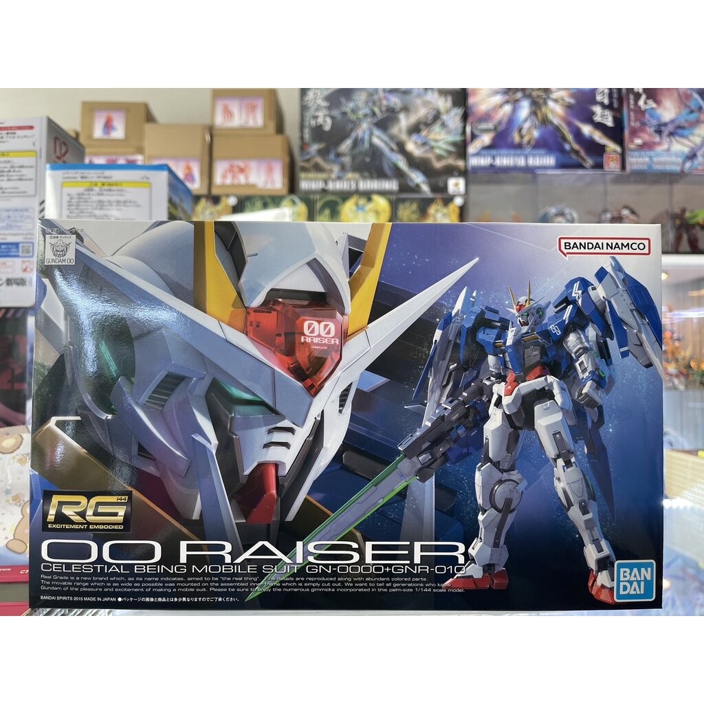RG 1/144 Gundam 00 Raiser BANDAI (งานเเท้)