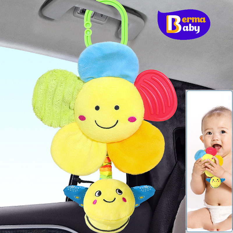 Berma Baby โมบายแขวน สำหรับห้อยแขวนติดเตียง รถเข็น หรือคาร์ซีท ของเล่นเด็ก