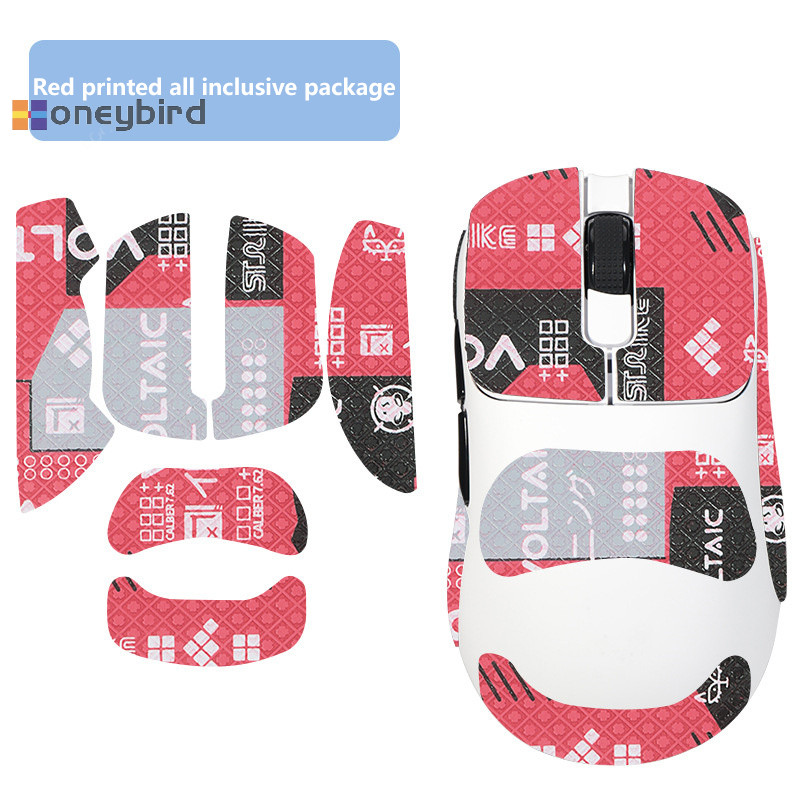 Honeybird Anti-Slip Mouse Grip เทปสติกเกอร์สเก็ตสําหรับ AJJAZZ AJ179/AJ179 Pro เมาส์สําหรับเล่นเกมสําหรับ E-Sports คอมพิวเตอร์ Gamer ลื่นดูดเหงื่อ Nice