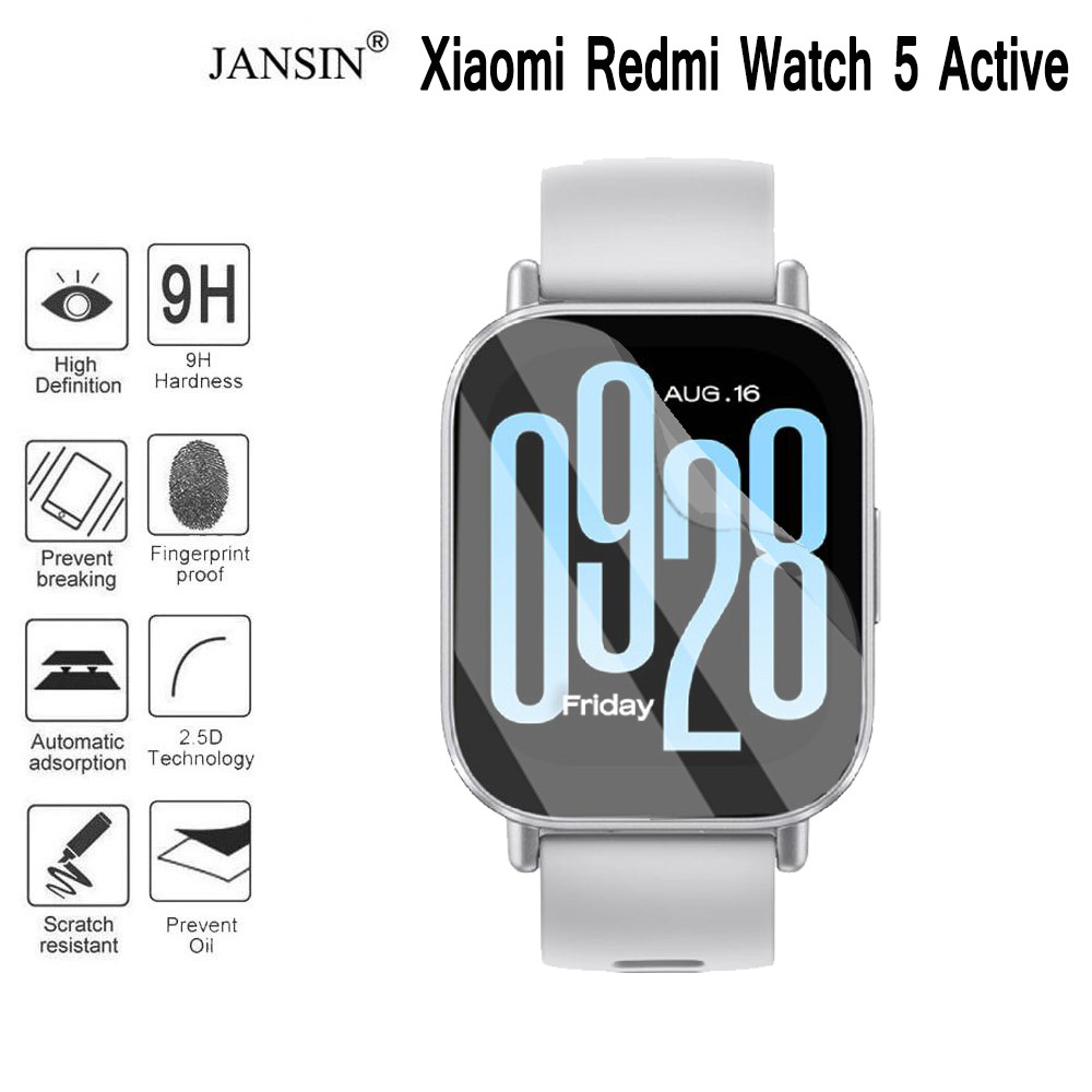 ฟิล์ม Xiaomi Redmi Watch 5 Active ฟิล์มไฮโดรเจล,ฟิล์มTPU สำหรับ Redmi Watch 5 Lite นาฬิกาอัจฉริยะ