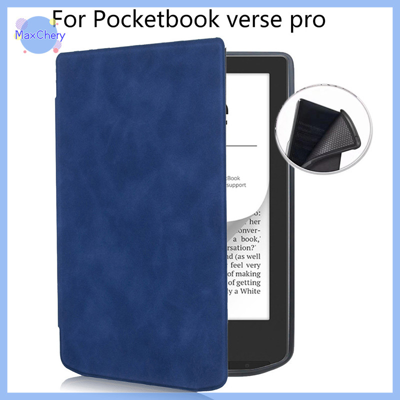 Mchy>แบบพับได้ E-Reader สําหรับ Pocketbook Verse Pro Soft E-Book Reader Protector พร้อมขาตั้งเดสก์ท็