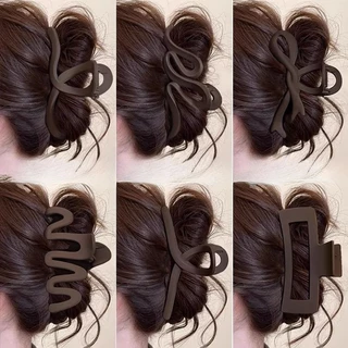 คลิปล็อกเส้นผมแบบใหญ่สำหรับฤดูใบไม้ร่วง/หนาว เหมาะสำหรับทรงผมฉลาม