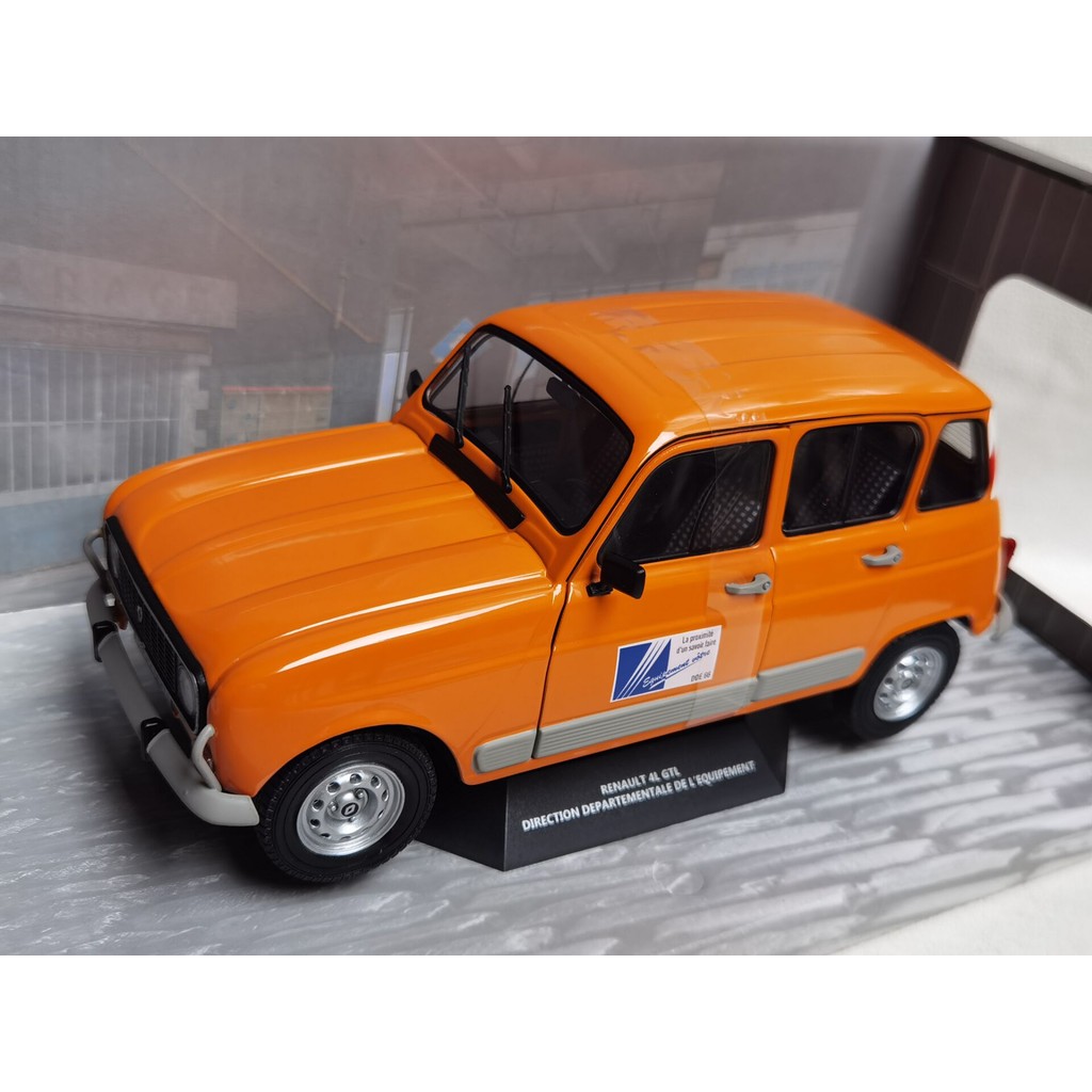 SOLIDO 1/18 RENAULT 4L GTL RENAULT Van Model Alloy Collection Out of Print Car Model-