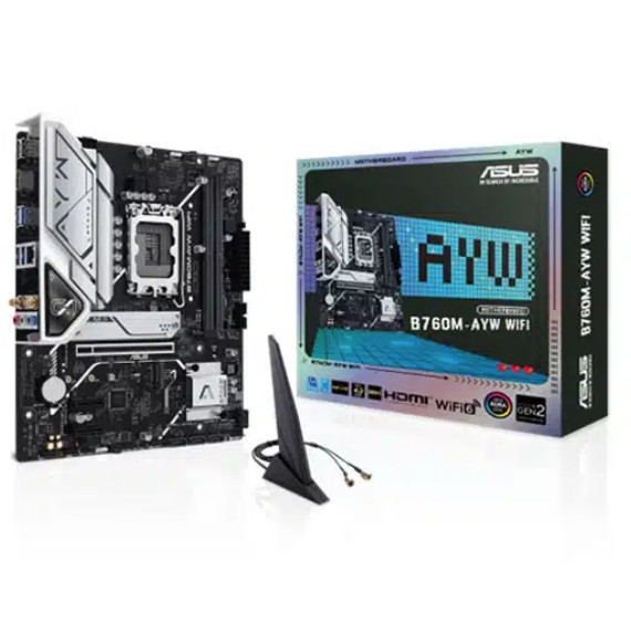 MAINBOARD (เมนบอร์ด) ASUS B760M-AYW WIFI DDR5