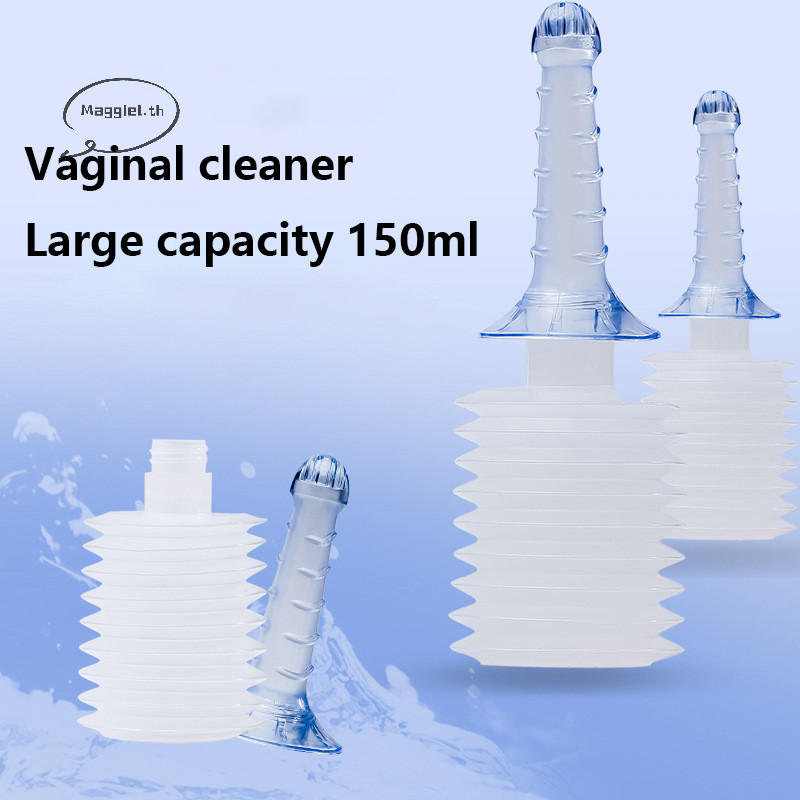 Maggiel 1pcs Anal Cleaner Enema Rectal ช่องคลอดล้างปลั๊ก Anal ช่องคลอดฝักบัว er Anal ทําความสะอาด TH