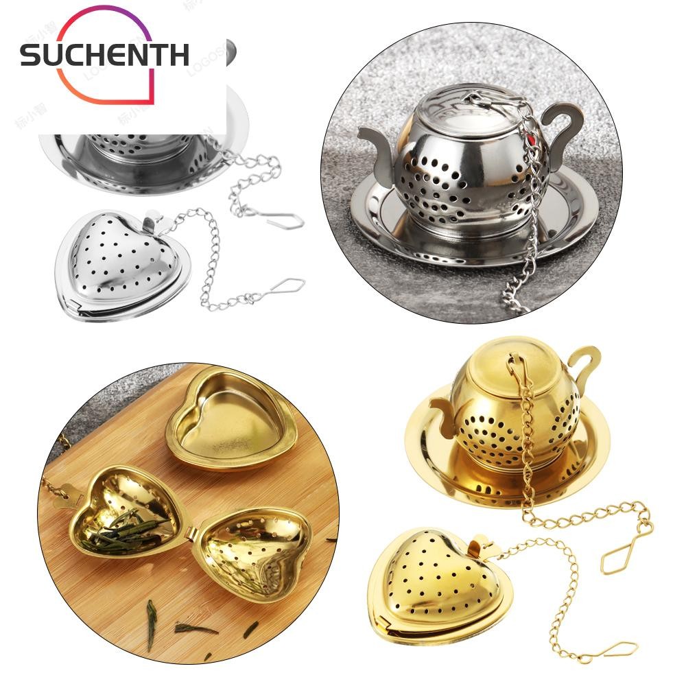 Suchenth ที่กรองชา Heart Tea Ball สแตนเลส