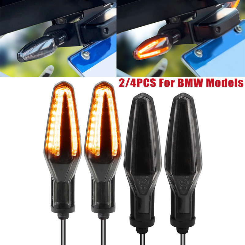สําหรับ BMW R1250 GS R1200 GS F750GS F850GS ผจญภัย F 900 R S1000 XR รถจักรยานยนต์ทิศทางโคมไฟ LED ไฟเ