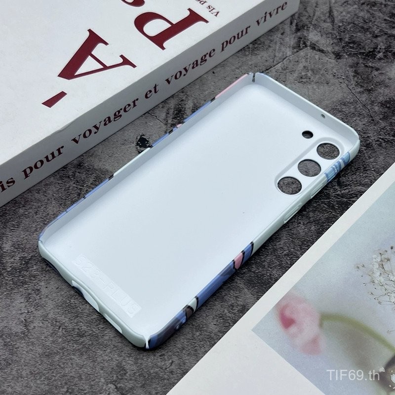 เคสโทรศัพท์ Samsung Happy Styzy สีน้ำเงินเข้ากันได้กับ A12/M12 A55 S23 A11เคสโทรศัพท์ A54 5G A11 A13 4G A04 S24 ultra เคสแข็งป้องกัน a534g/5G S23 PLUS เคส7rjp