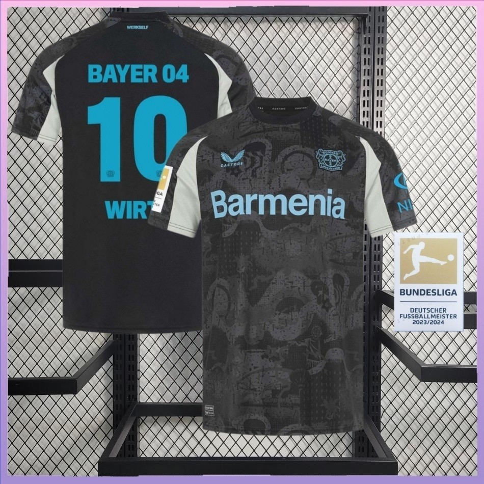 Bayer 04 Leverkusen 24/25 Third Jersey ชุดบอลผู้ชาย