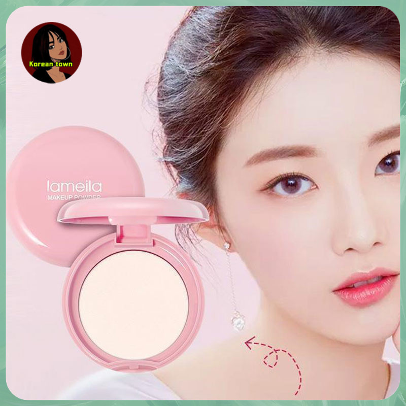 แป้งพัฟผสมรองพื้น เบลอรูขุมขน ปรับสีผิว ควบคุมความมัน เนื้อแมตต์ ติดทน LM ( 5046 )