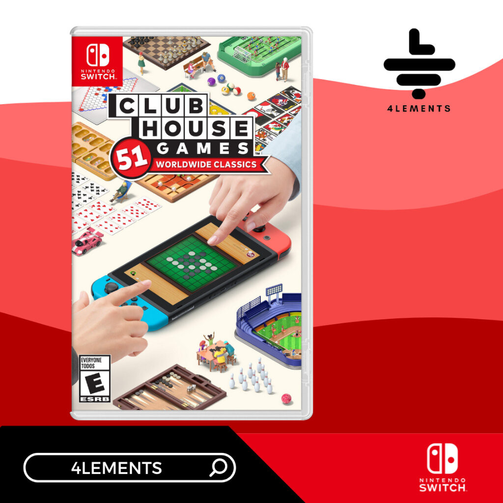 (พร้อมส่ง) SWITCH CLUBHOUSE GAME 51 WORLDWIDE CLASSICS (GAME) (ENG)