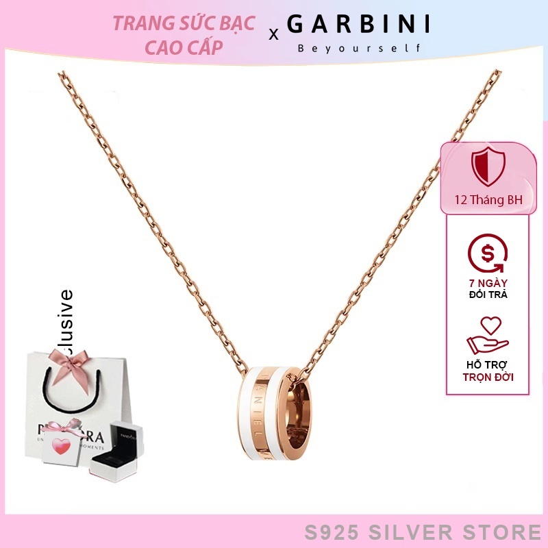 สร้อยคอ Daniel Wellington Emalie Rose Gold DW - Garbini