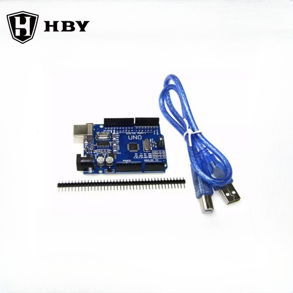 Uno R3 SMD- Atmel ATMEGA328P/168P V3 - Extra I/O Pinout - CH340G Driver , DCCDuino เข้ากันได้กับ Ard