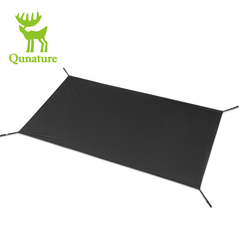 Qunature เสื่อปิกนิกกลางแจ้ง Ultra-light Dampproof กันน้ําแบบพกพาคู่เสื่อปูพื้นส่วนบุคคลเดินป่าอุปกรณ์ตั้งแคมป์