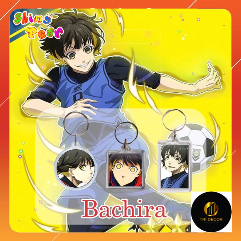 [Blue Lock] - พวงกุญแจ | พวงกุญแจ Bachira Meguru - อนิเมะ Bachira/mana Blue Lock เป็นของขวัญหรือตกแต