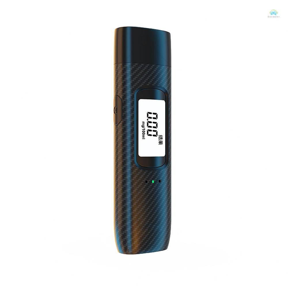 Yb1 เครื่องทดสอบแก๊สเครื่องทดสอบแอลกอฮอล์แบบพกพาความแม่นยําสูง Breather เครื่องตรวจจับแอลกอฮอล์แบบไม่สัมผัส USB ชาร์จรองรับฟังก์ชั่นสัญญาณเตือนด้วยเสียง