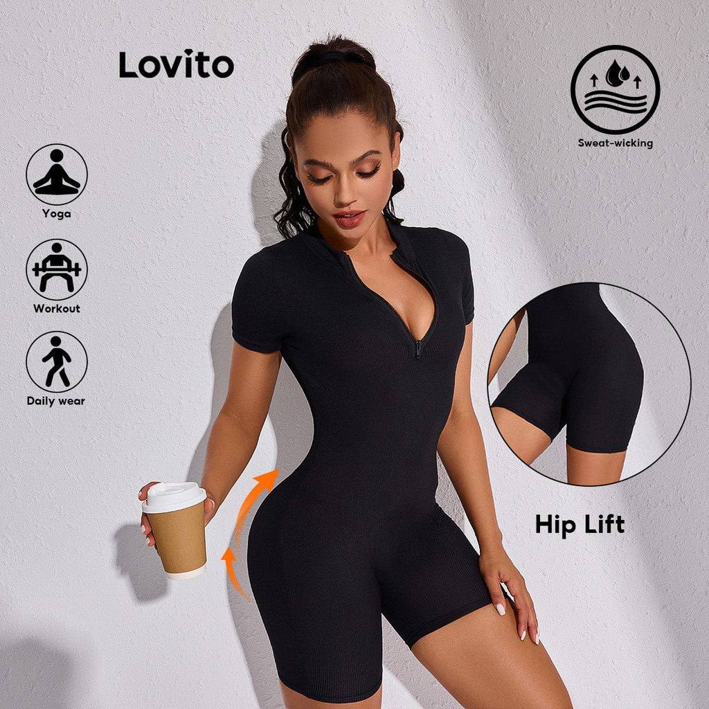 BR17-OCT24-B-3-Zipper Sports Jumpsuit-SJB17BR274