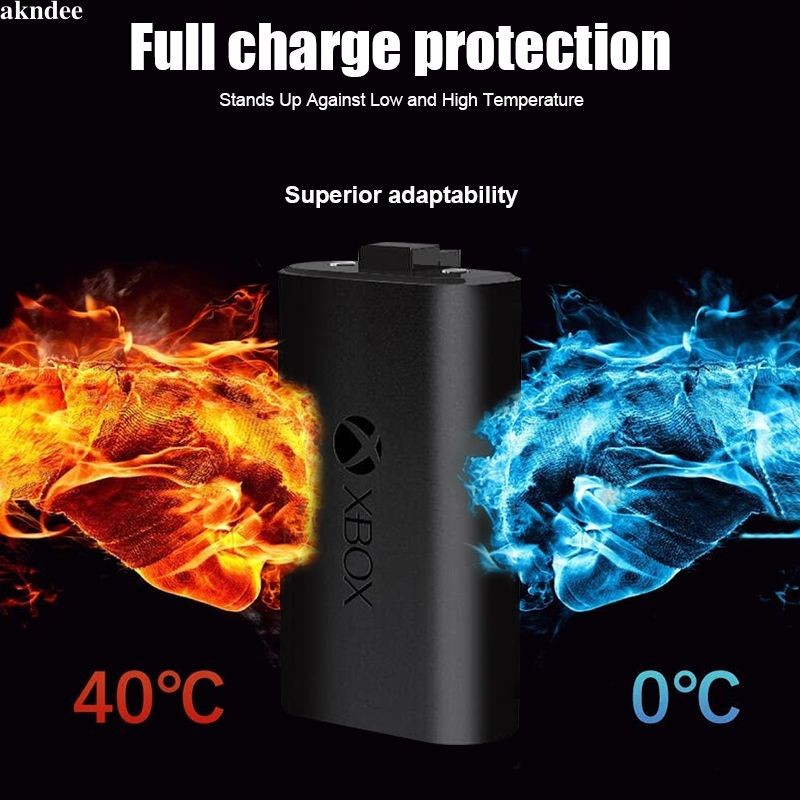 (aknde)แบตเตอรี่จอย Xbox Series X + สาย USB-C Cable (Battery for Xbox Series X Controller)