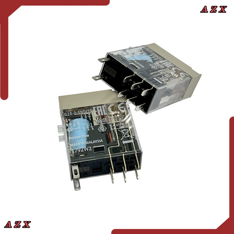 ใน กทม รีเลย์ G2R-2-SND(S) DC24(L) G2R-2-SND(S)24VDC  LED 12v 24v dc รีเลย์