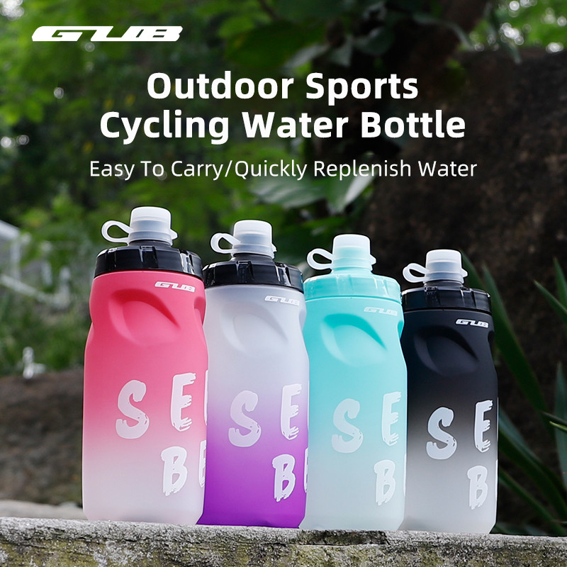 ดึง ขวดน้ําจักรยาน จักรยานเสือภูเขา จักรยานถนนบีบน้ําเต้าเสียบกีฬาถ้วยน้ําไล่โทนสีสีขี่จักรยานอุปกรณ์เสริม