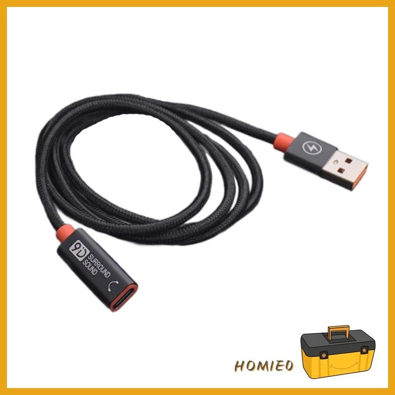 Homie0 สายชาร์จข้อมูล Sync USB A 3 0 ชายประเภท C หญิง 5Gbps สายเคเบิลข้อมูล USB to Type C สายแปลงสําหรับ 15 14 1