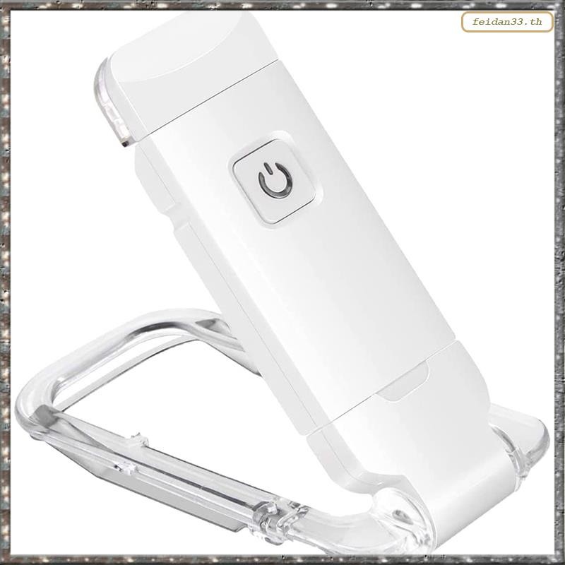 [LHY] ไฟหนังสือแบบชาร์จไฟ USB,สําหรับเด็กอ่านหนังสือบนเตียง, โคมไฟอ่านหนังสือ LED คลิปบนหนังสือสําหรับการดูแลดวงตาในเวลากลางคืนหอกษ
