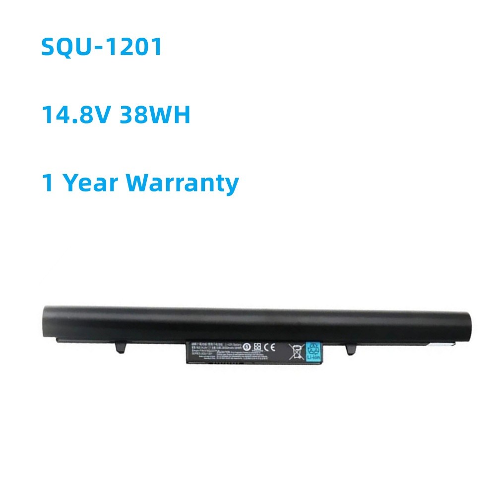 SQU-1201 14.8V 38WH Laptop Battery for Hasee Haier 7G-5S 7G-U X3Pro UN47 K610D SQU-1303 K570C K480N 