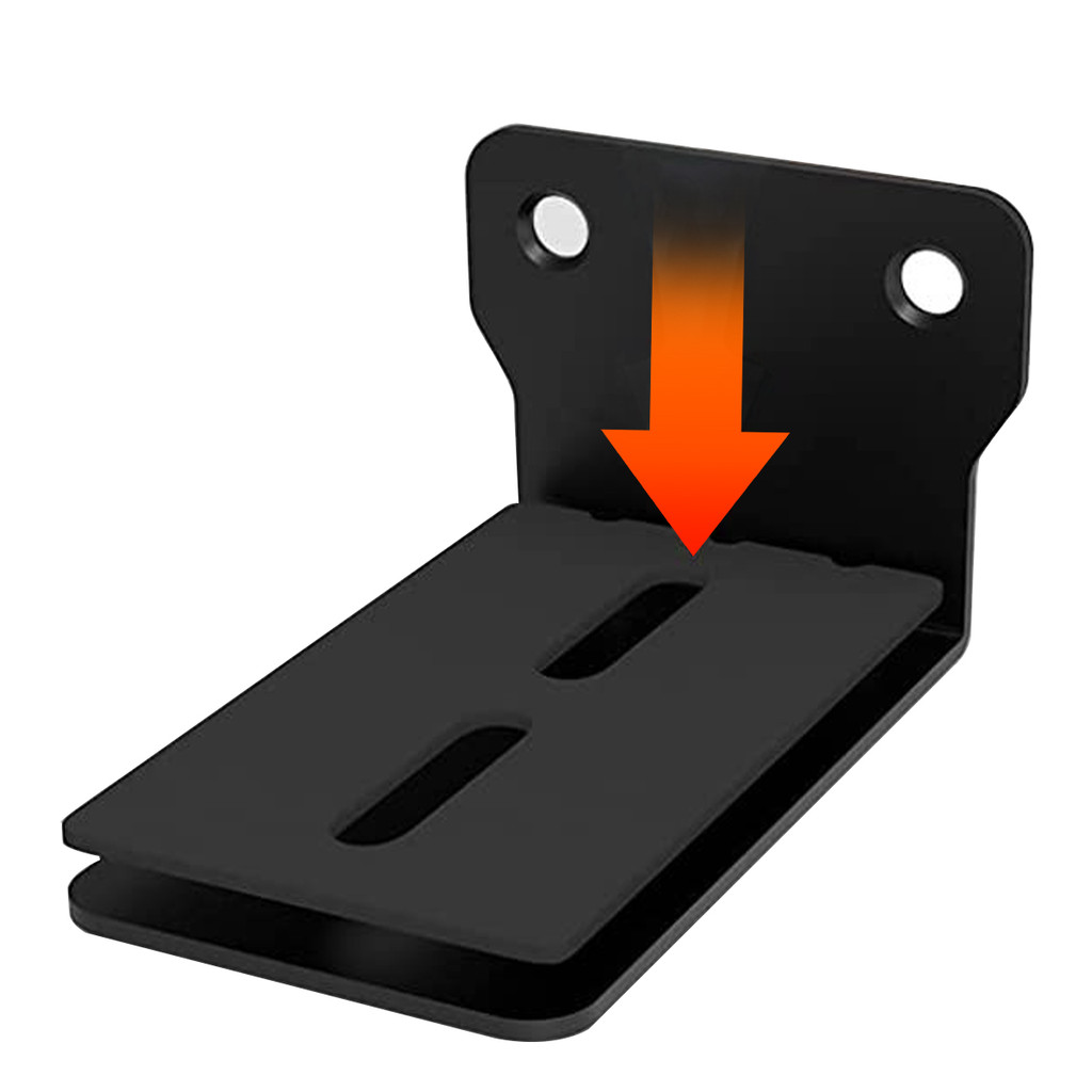 ขาตั้งเสียงสากลแผ่นเหล็กรีดเย็น ซาวด์บาร์ ขายึดติดผนังพร้อมแผ่น อีวา กันรอยขีดข่วน ความทนทาน โลหะ ก่อสร้าง ความบันเทิงภายในบ้าน - รูปที่ 7