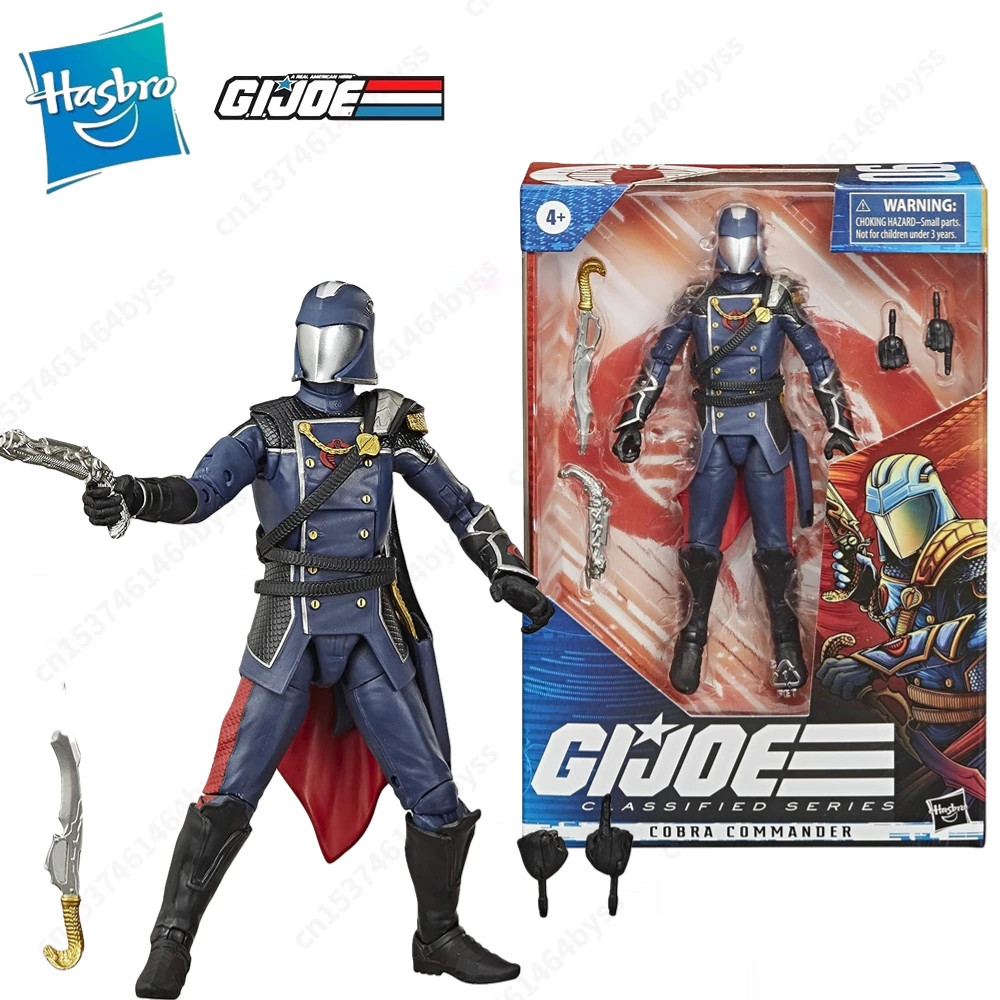 ฮาสโบร จี.ไอ. Joe GI JOE Classified Series 06 Cobra Commander Action Figure ของเล่นคอลเลกชันงานอดิเร