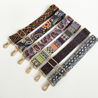 สายคล้องกระเป๋าปรับขนาดได้ แนวทแยงสำหรับสะพายไหล่ มีหลายสีให…