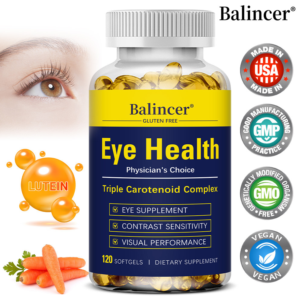 Balincer Triple Carotenoid Complex - ประกอบด้วย Lutein, Zeaxanthin และ Zeaxanthin - สําหรับ Eye Supp