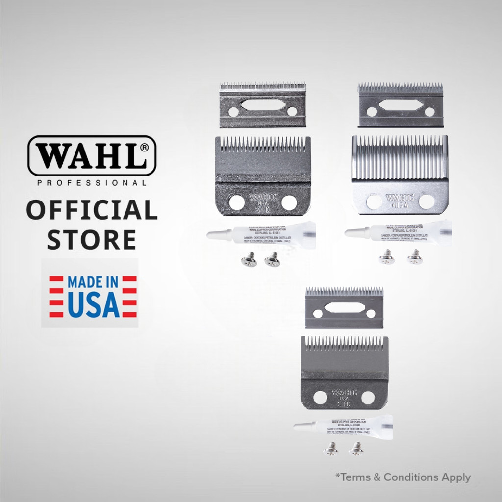 Wahl Blade Set-Magic,Legend,Super Taper,Senior-อุปกรณ์เสริมของแท้, แบตเตอร์เลี่ยน, ปัตตาเลี่ยน